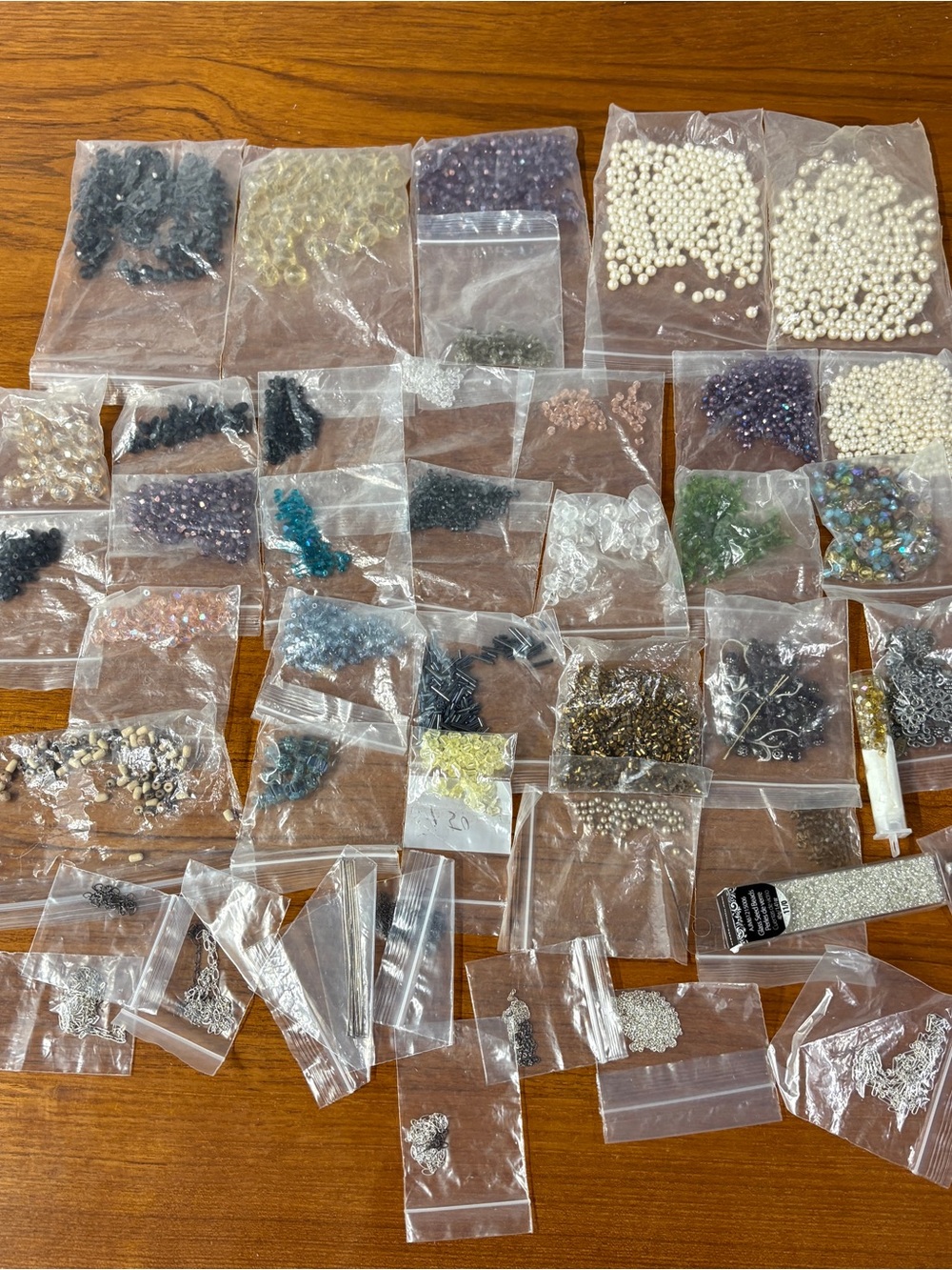 Misc Lot Jewelry Arts and Crafts Beads chains